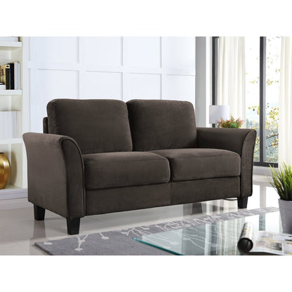 Westin Loveseat Curved Arm Coffee
