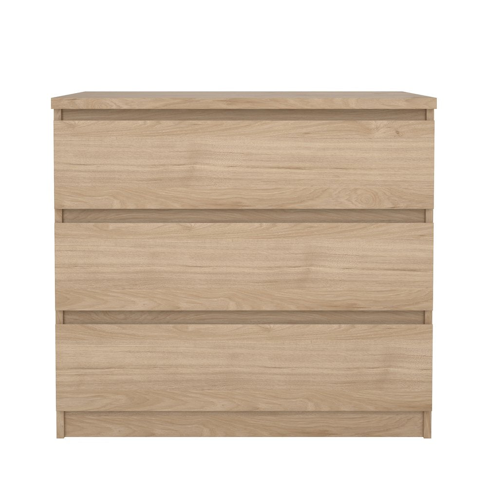 Scottsdale 3 Drawer Chest, Jackson Hickory