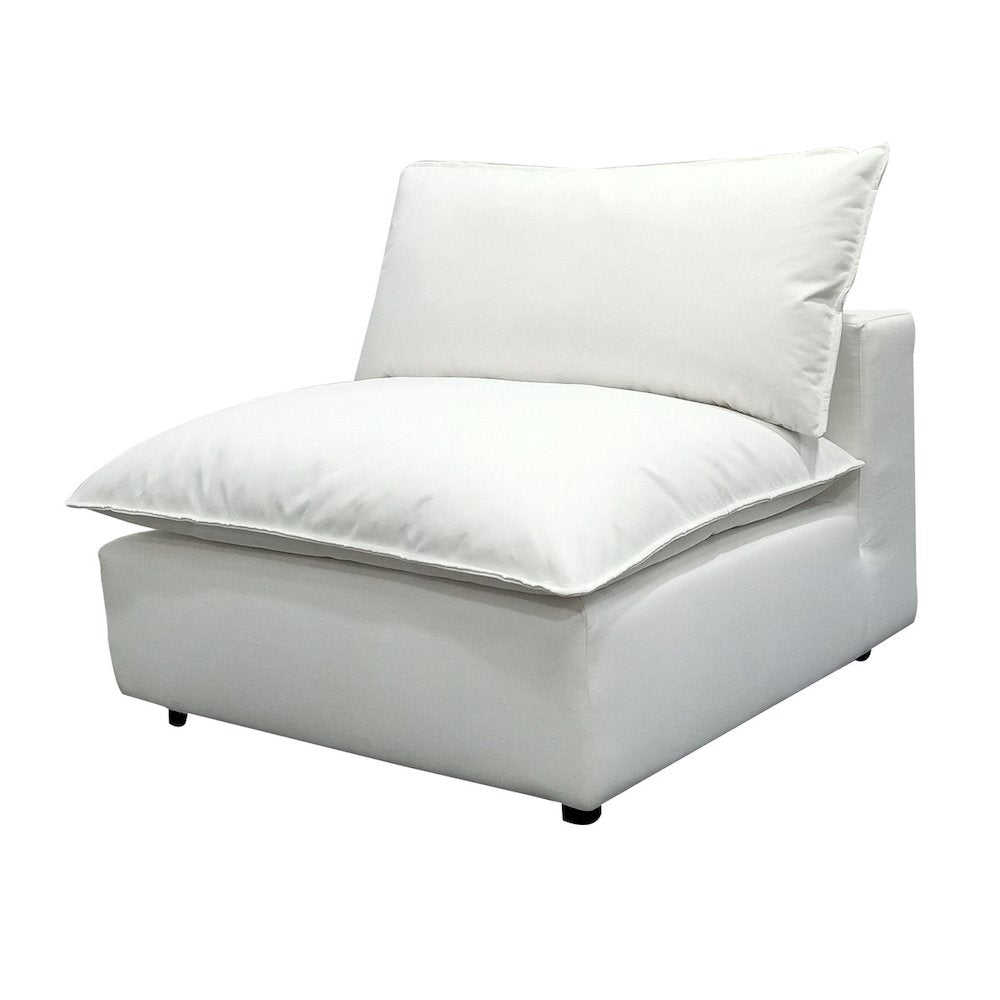Cali Pearl Armless Chair