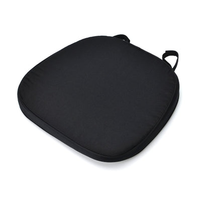 Commerical Seating Products Hoop and Loop Black Cushions Chairs