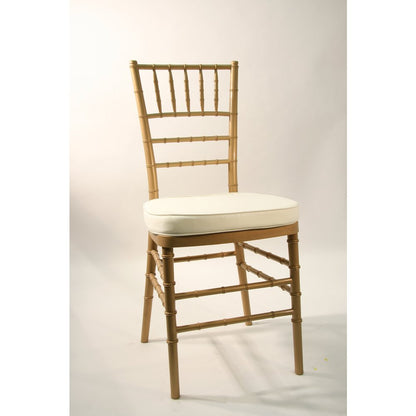 Commerical Seating Products Hoop and Loop Ivory Cushions Chairs