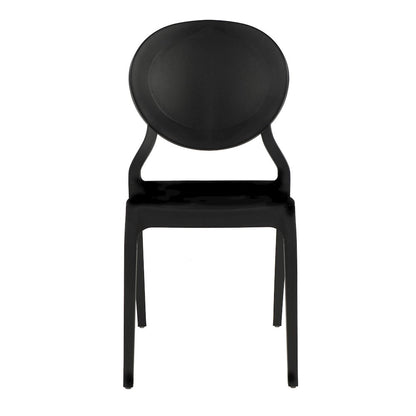 Commerical Seating Products Black Emma Armless Chairs