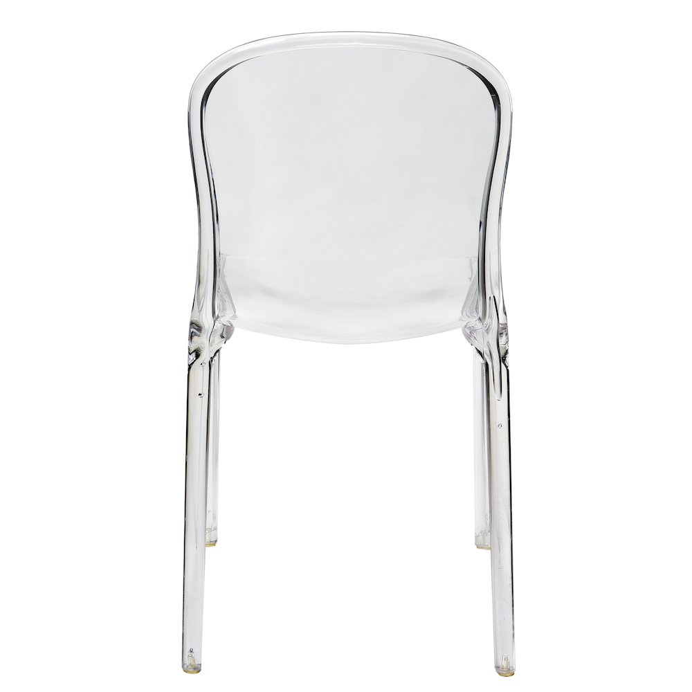 Commerical Seating Products Clear Genoa Chairs