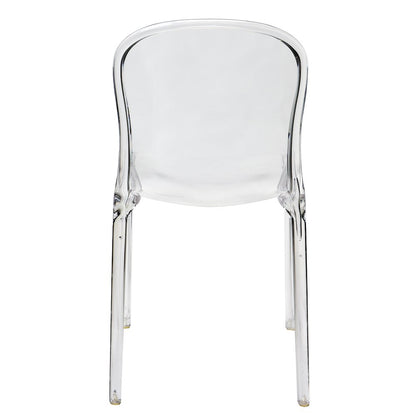 Commerical Seating Products Clear Genoa Chairs