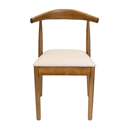 Commerical Seating Products Mid Century Café Dark Walnut Dining Chairs