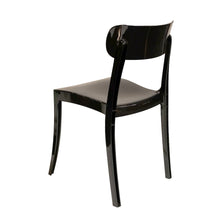 Set Of 1 Grace Polycarbonate Dining Chair - Black