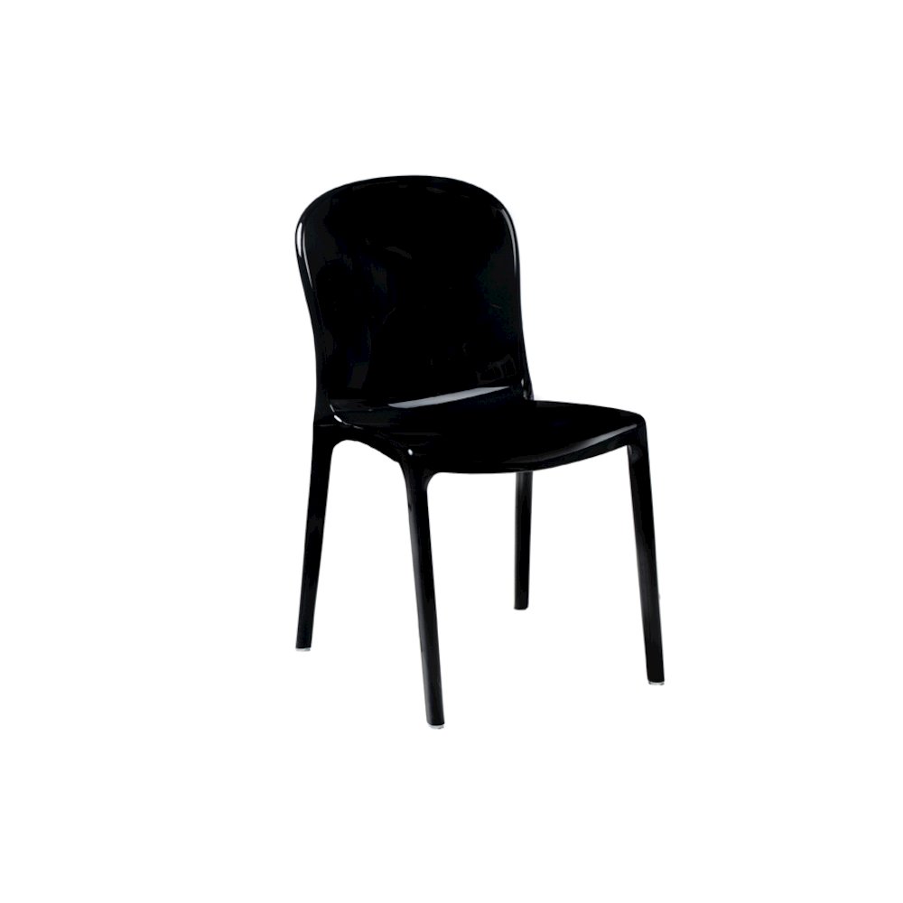 Commerical Seating Products RPC BK Black Genoa Chairs