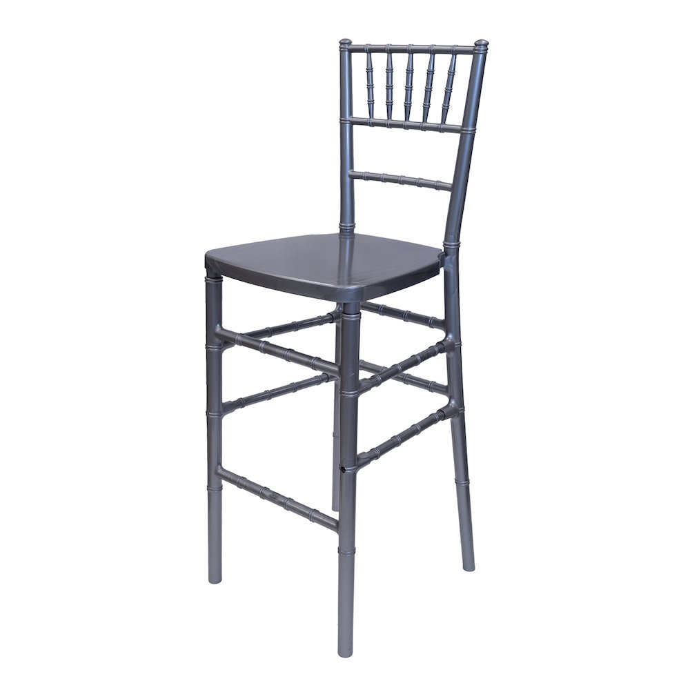 Commercial Seating Products Chiavari Barstool In Silver