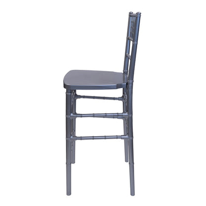 Commercial Seating Products Chiavari Barstool In Silver