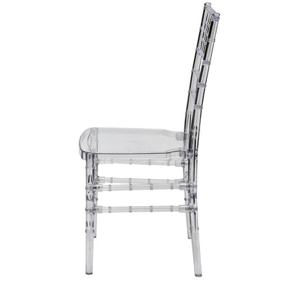 Commerical Seating Products Clear Chiavari Dining Chairs