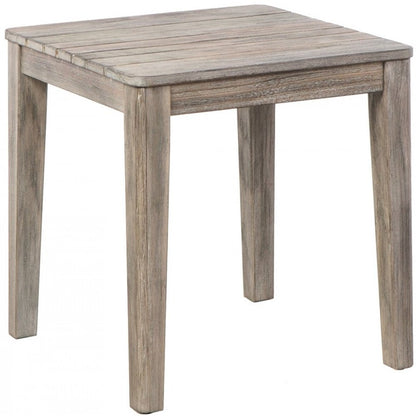 Cornwall Woven Wood Deep Seating Conversation Set with Sunbrella Cast Shale Cushions