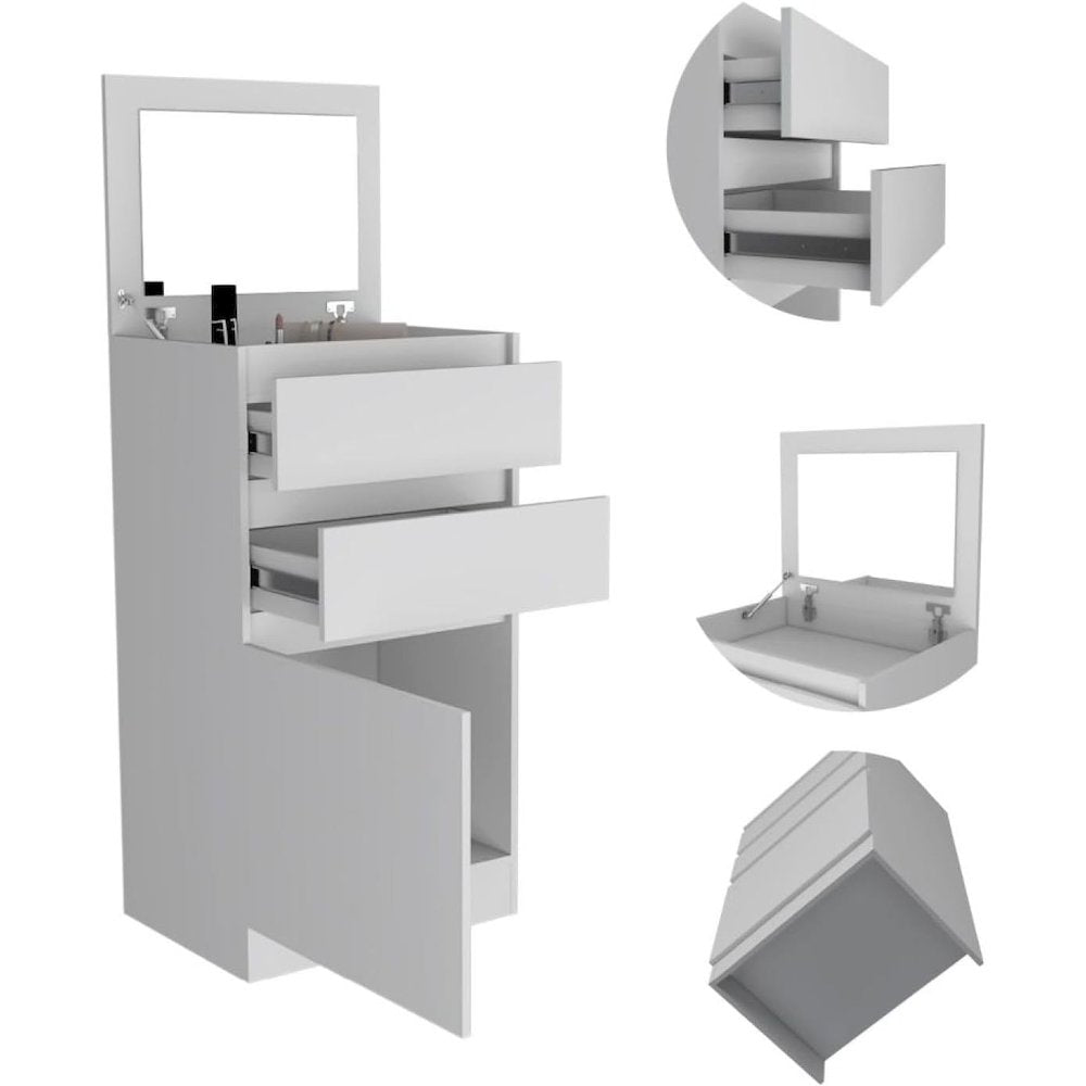 Kamelot Dresser White MDF