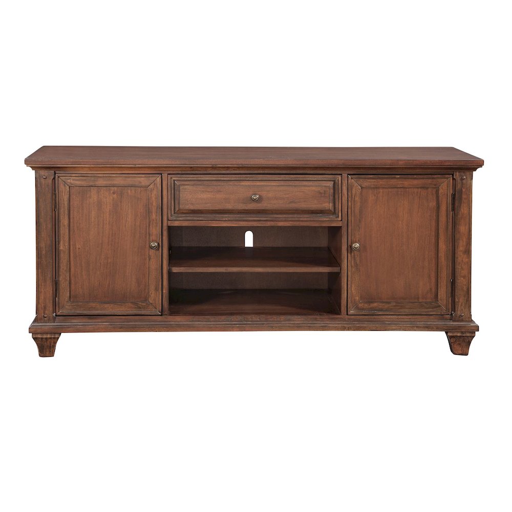 Sedona 66" Entertainment Console - Cinnamon Cherry
