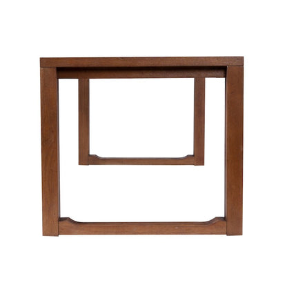 Rasmus Extension Dining Table - Chestnut Wire-Brush Finish