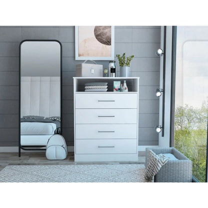 Continental Dresser White MDF