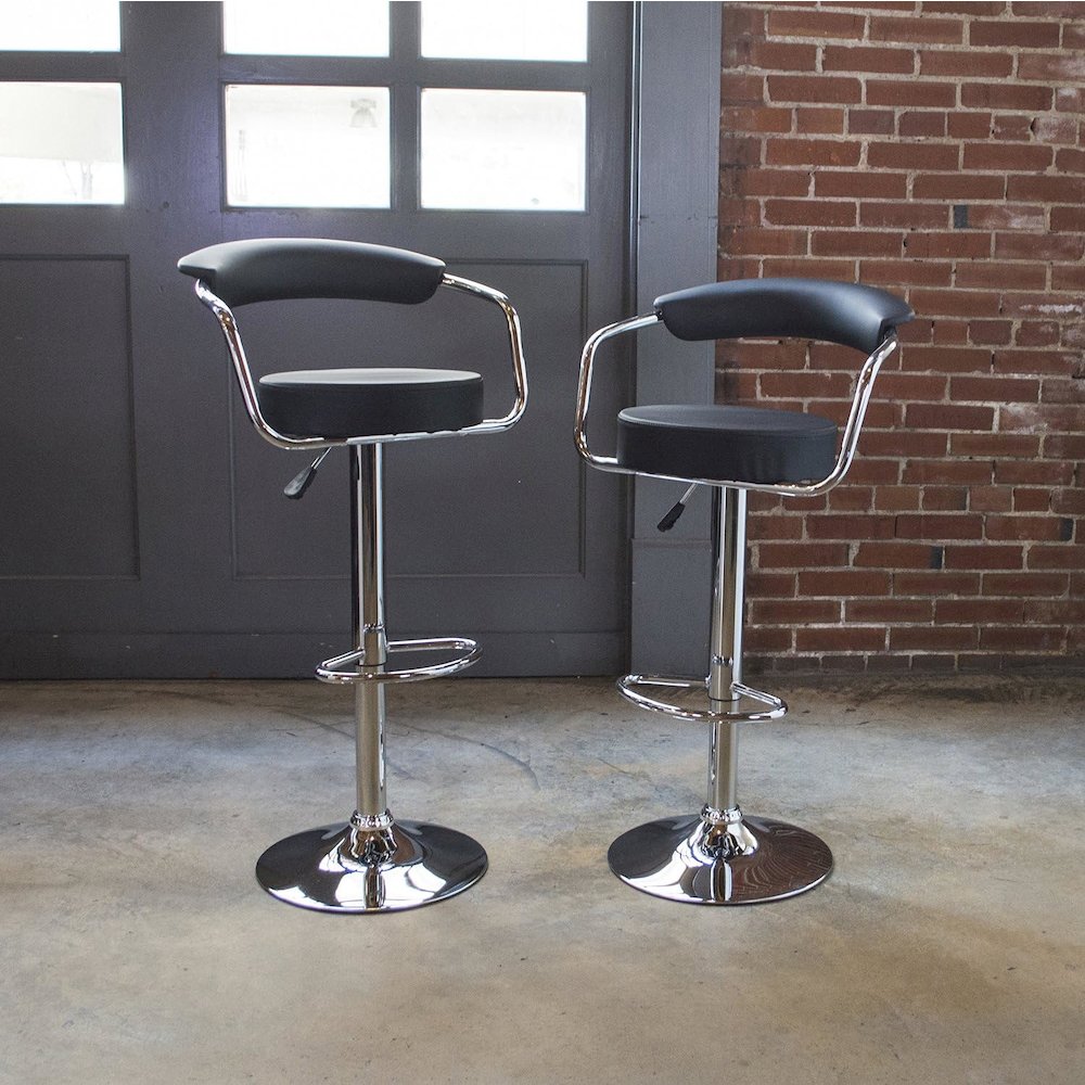 AmeriHome Classic Elegant Bar Stool - 2 Piece