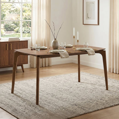 Ommet Walnut 59-inch Wood Counter Height Dining Table