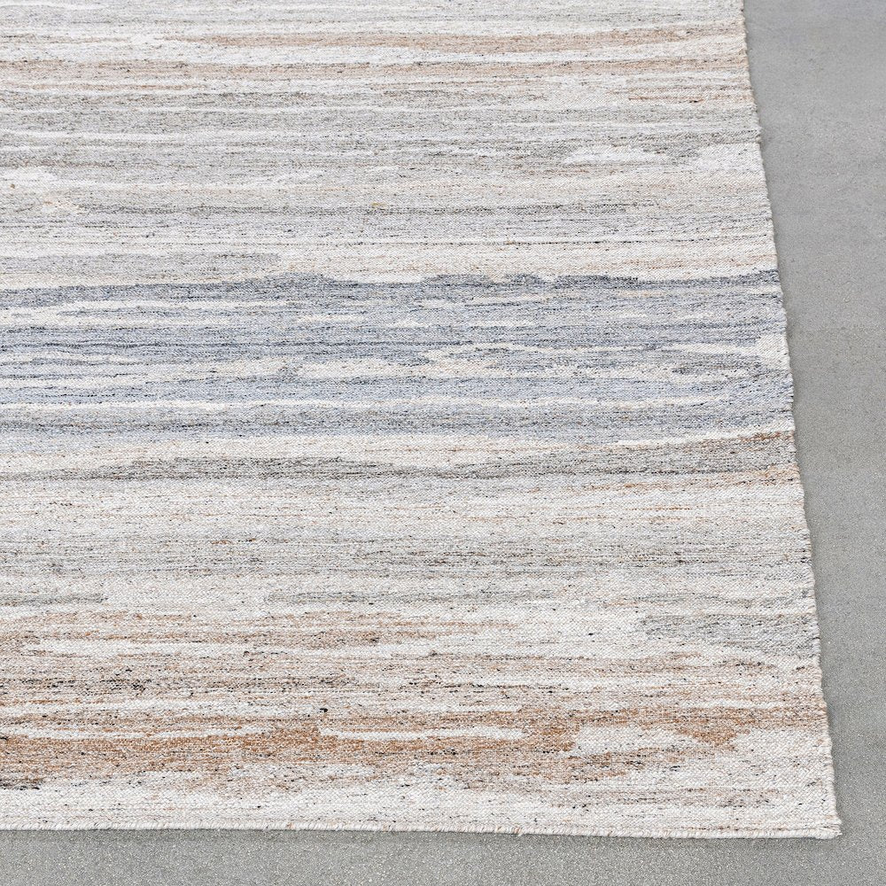 Tenaya 9x12 Handwoven Multi-Color Fabric Performance Area Accent Rug