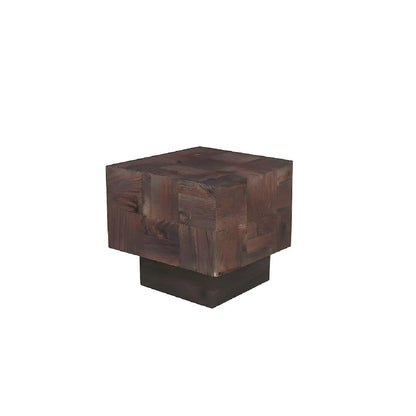 Solid Mango Wood Living Room Coffee Table and End Table Set with Storage