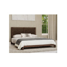 Tanner Solid Ash Panel Bed in Roux