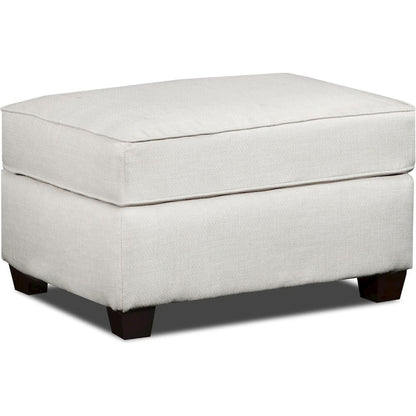 Living Room Relay Linen Ottoman
