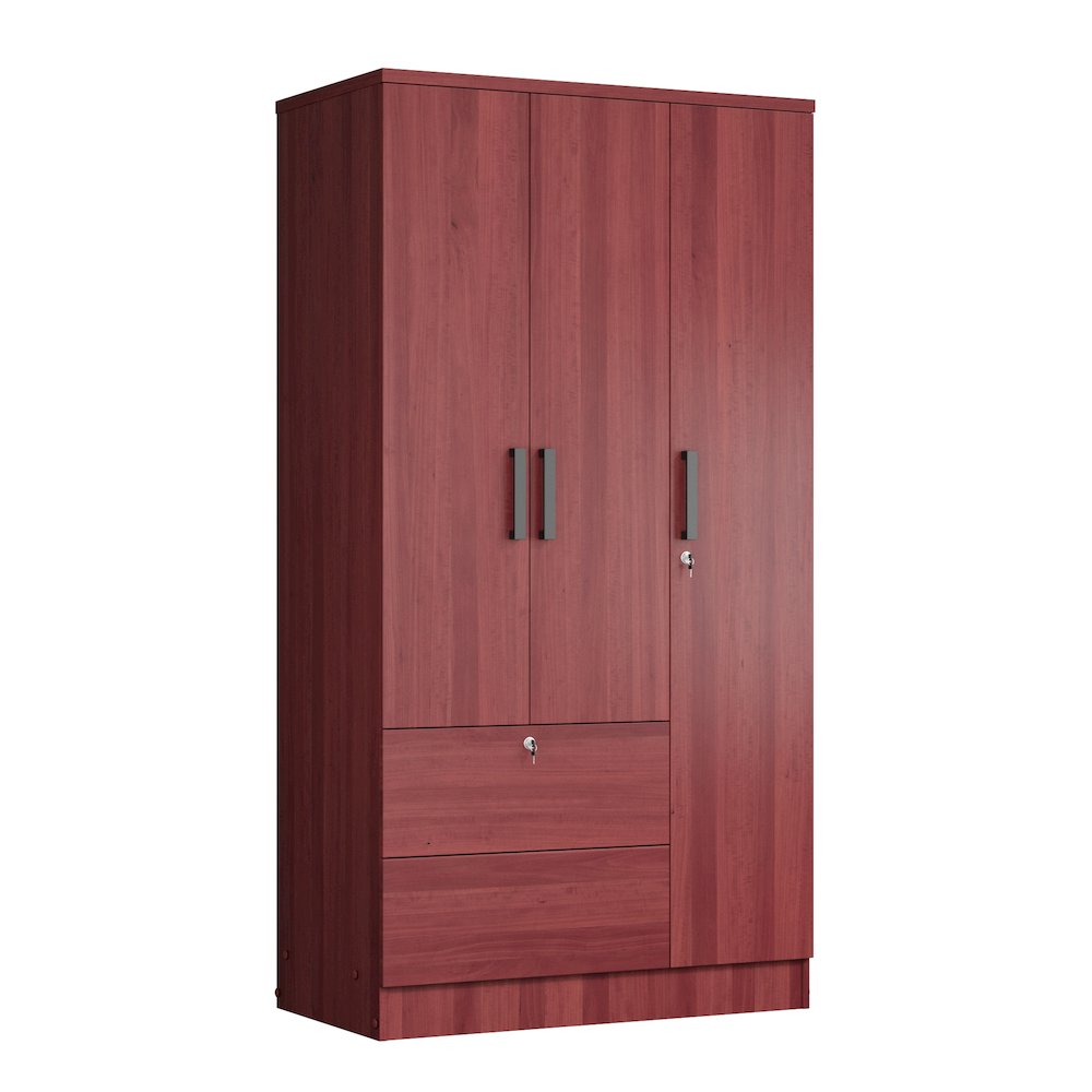 Symphony Wardrobe Closet with Two Drawers