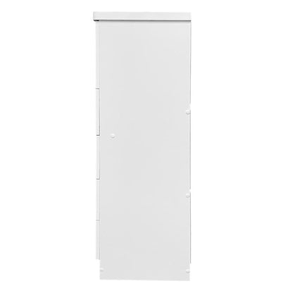 Better Home Products Xia 5 Drawer Chest of Drawers in White