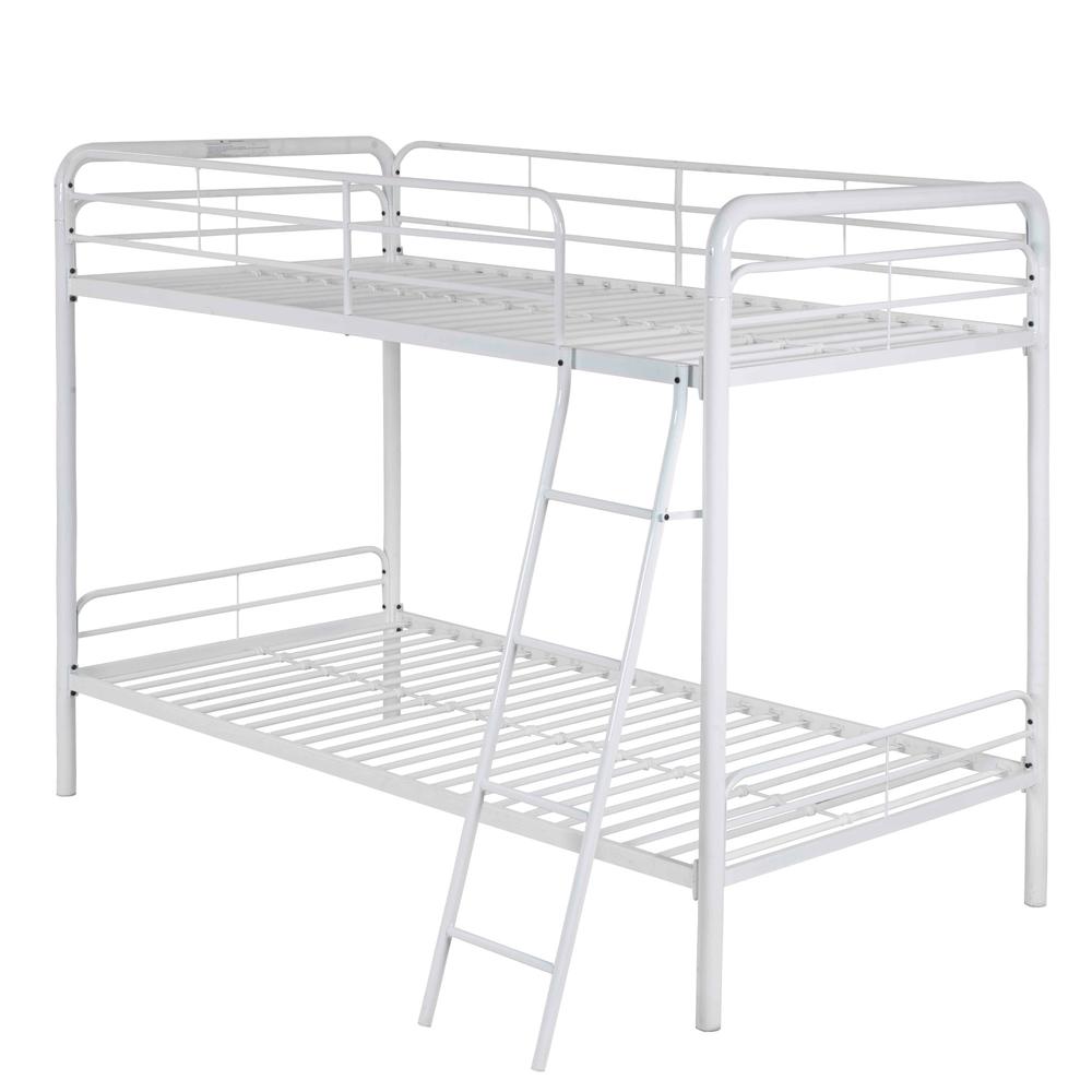 Better Home Products Twin over Twin Metal Bunk Bed