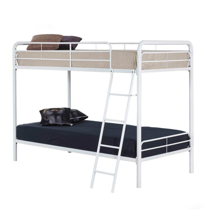 Better Home Products Twin over Twin Metal Bunk Bed