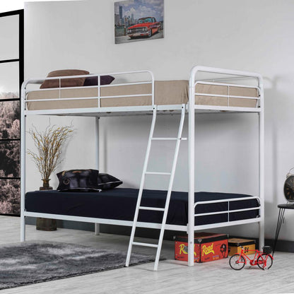 Better Home Products Twin over Twin Metal Bunk Bed