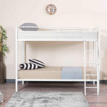 Better Home Products Twin over Twin Metal Bunk Bed