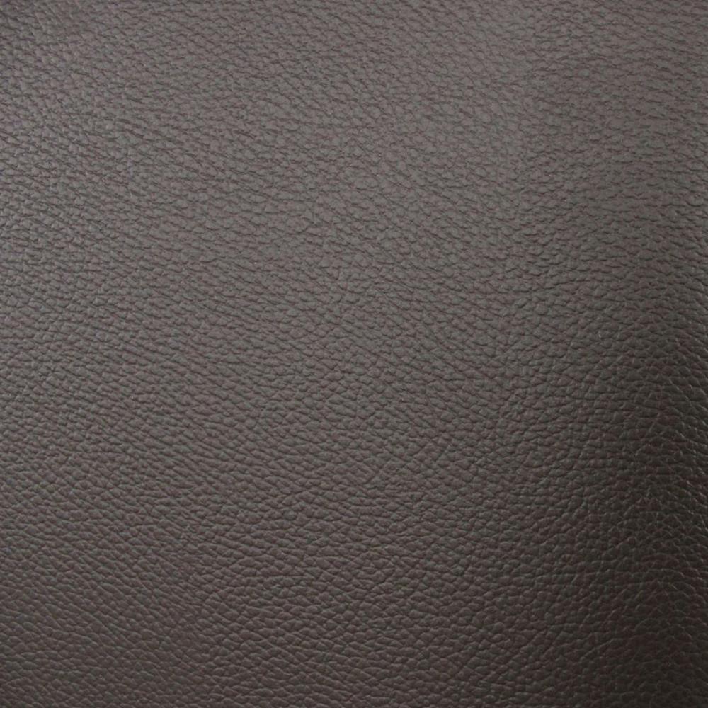 Better Home Products Nora Faux Leather Upholstered King Panel Bed in Tobacco