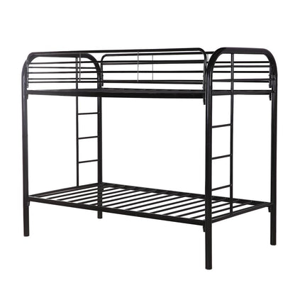 Better Home Products Oasis Twin over Twin Metal Bunk Bed