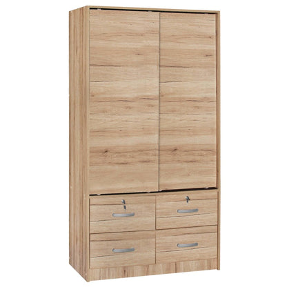 Sarah Modern Wood Double Sliding Door