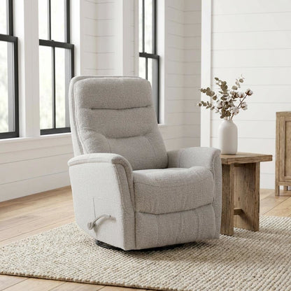 Gemini - Bloke Cotton Swivel Glider Recliner Two Pack