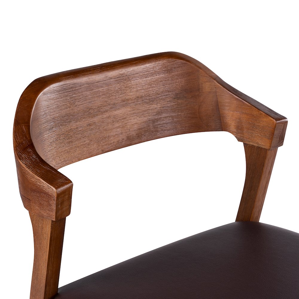 Rasmus Dining Side Chair - Chestnut Wire-Brush Finish