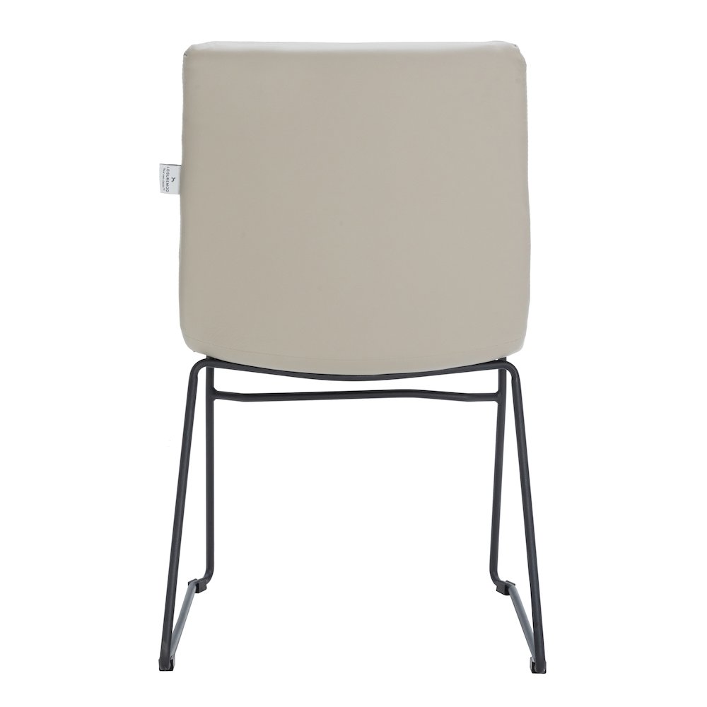 Zylar Series Office Guest Chair in Tan Leather
