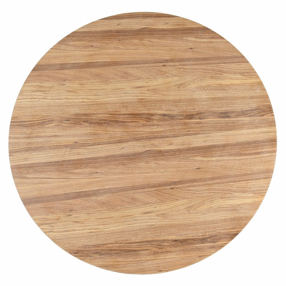 5-Piece Dining Set in Dark Walnut/Taupe