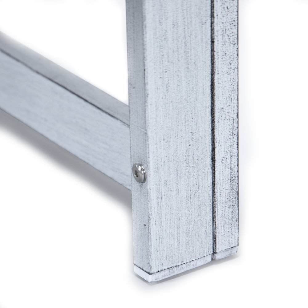 Chelsea Patio Coffee Table With Weathered Grey Aluminum