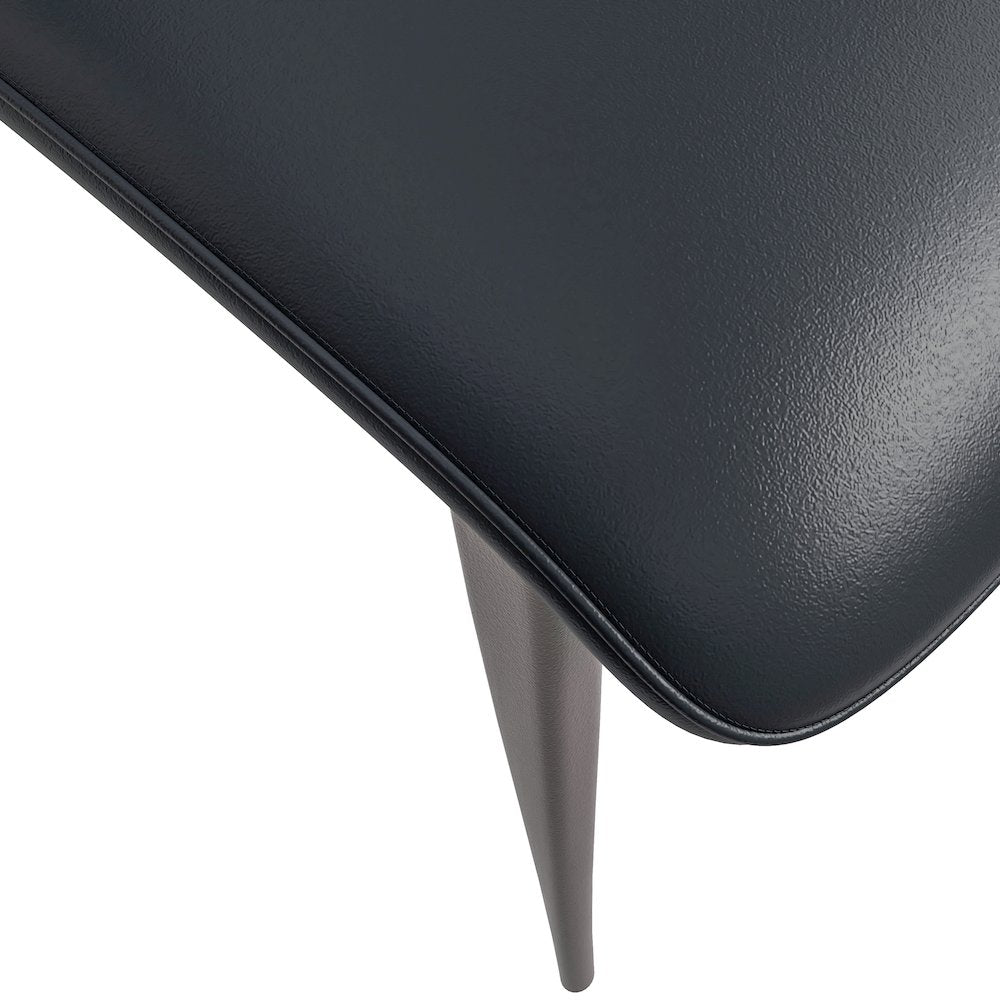 Aspen Collection Modern Dining Chair in Black