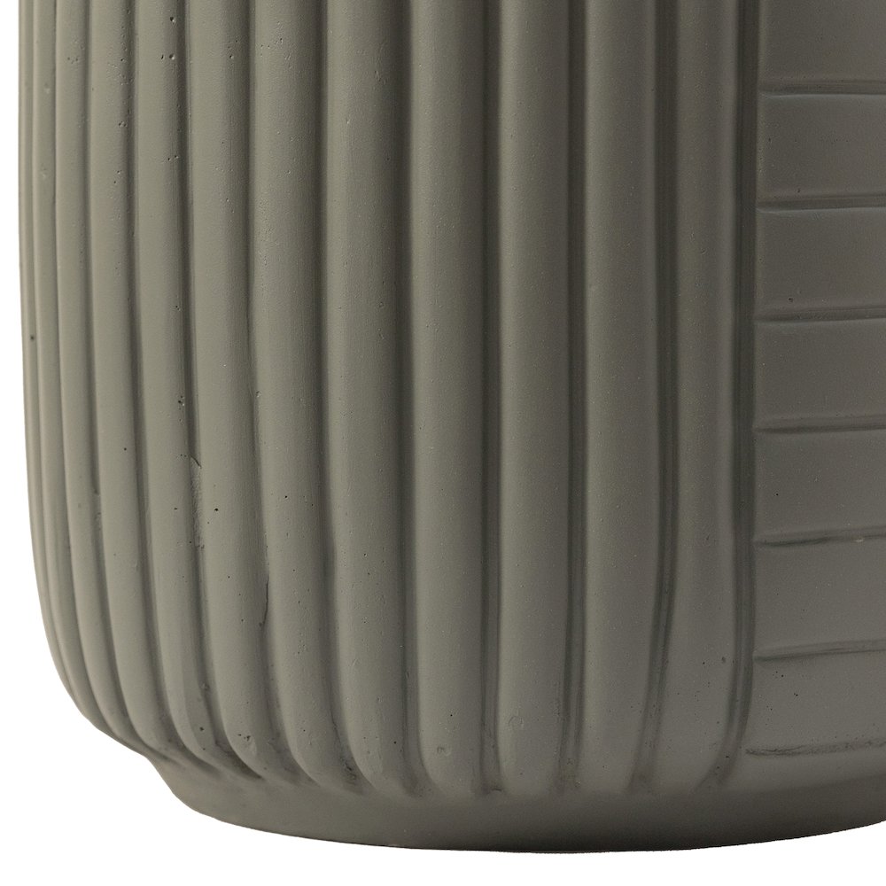 Modern Side End Table Trove Series In Green Grey