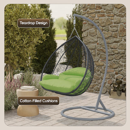 Recluse Collection Modern Outdoor Swing Chair