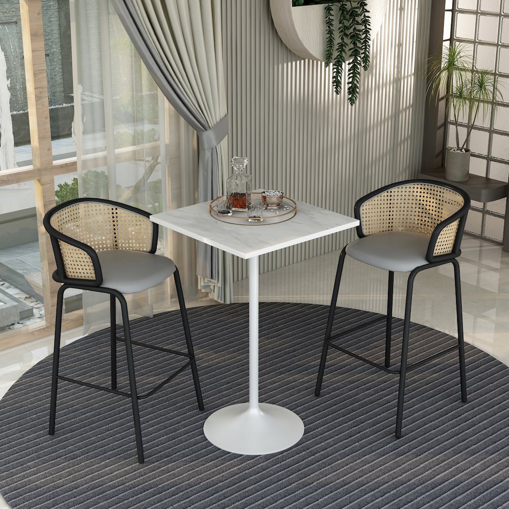 Verve Collection Modern Bar Height Table