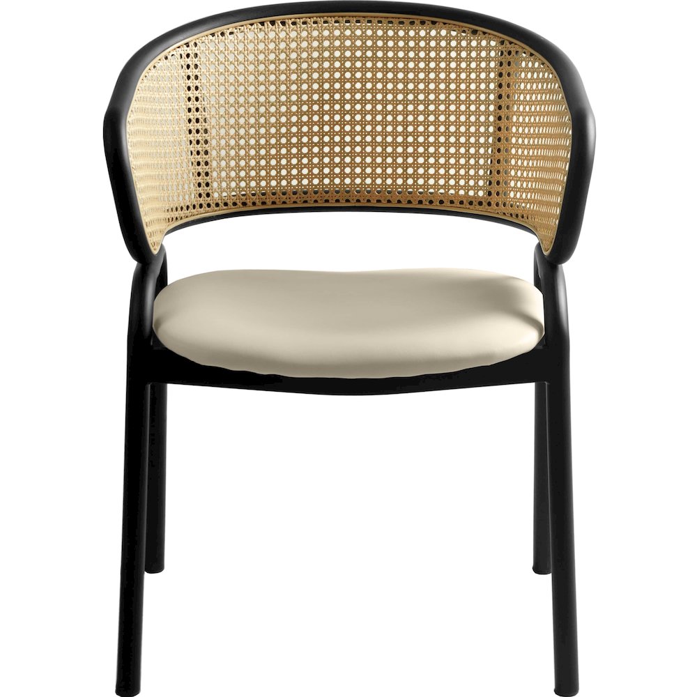 Ervilla - Dining Chair - Beige Leather
