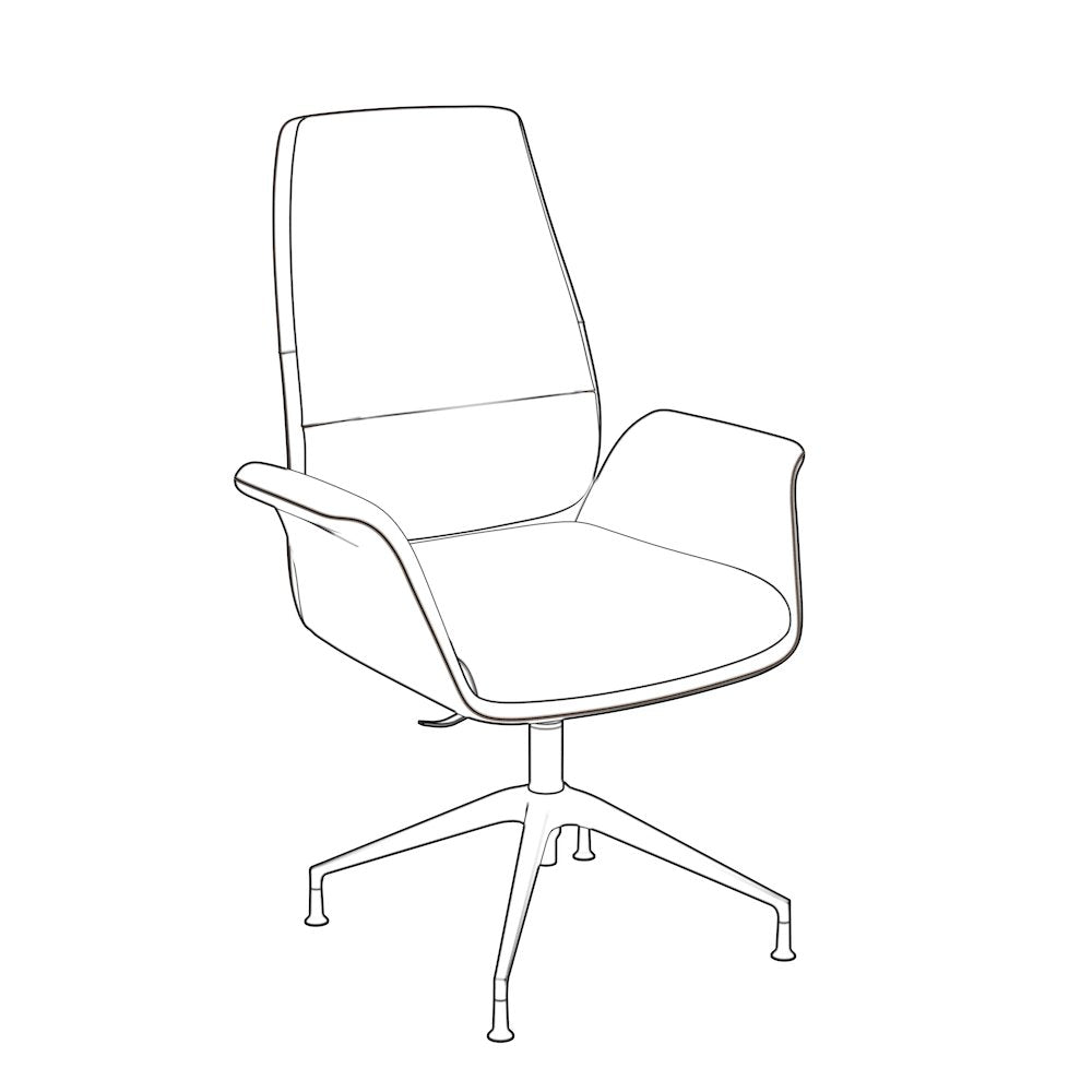 Summit Office Chair in Acorn Brown