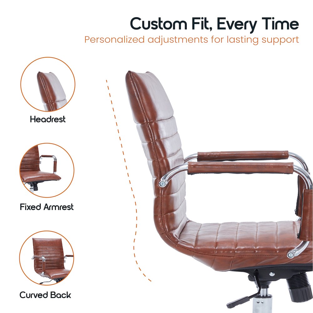 Harris Modern Adjustable Office Executive Swivel Chair Task Office Chair