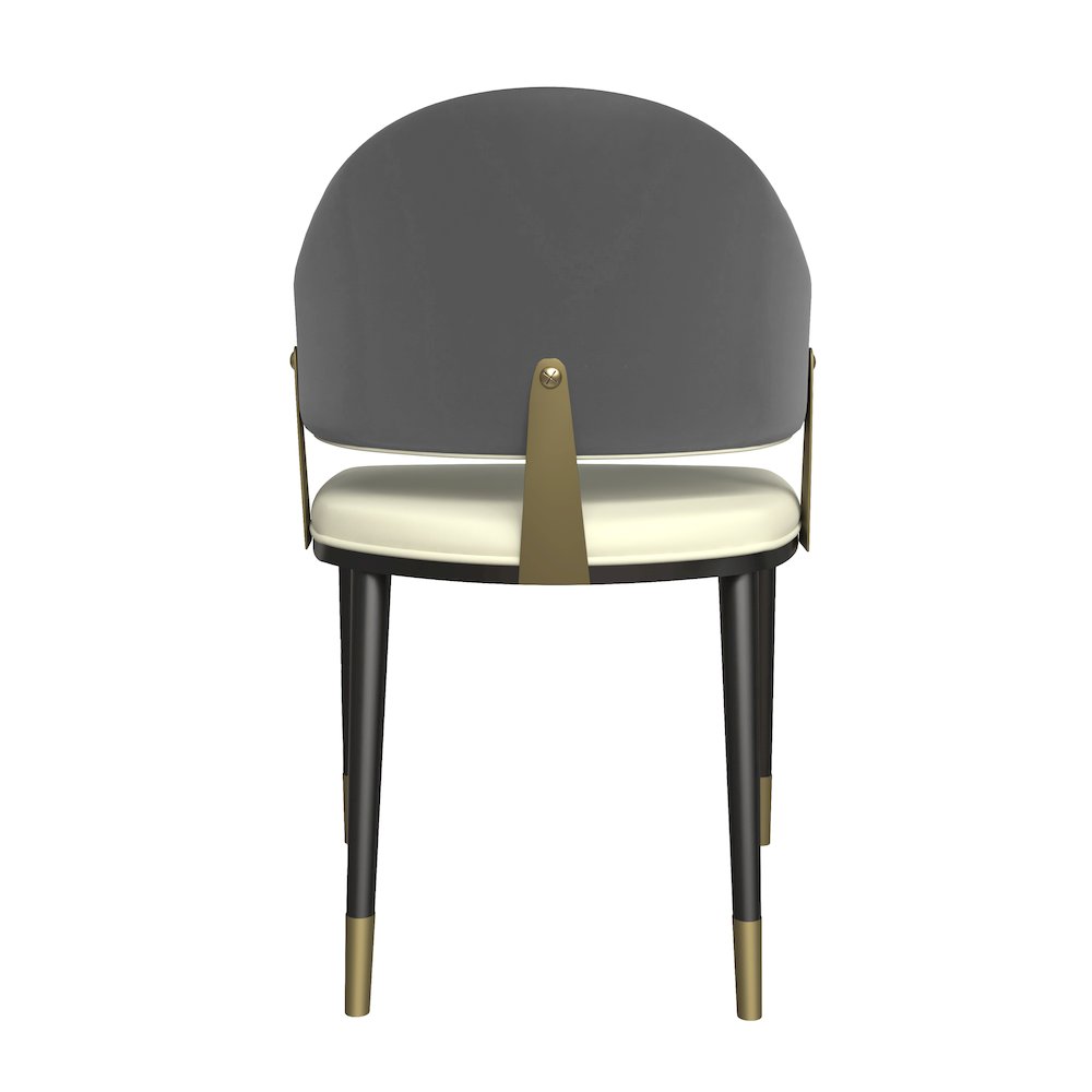Aria Series Modern Dining Chair in Grey Set of 2