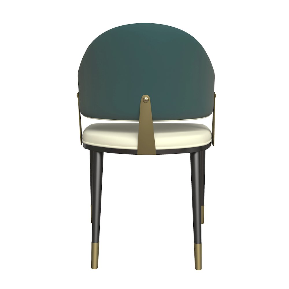Aria Series Modern Dining Chair in Green