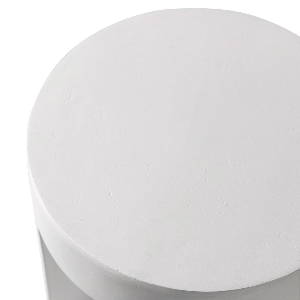 Modern Side End Table Nook Series In White
