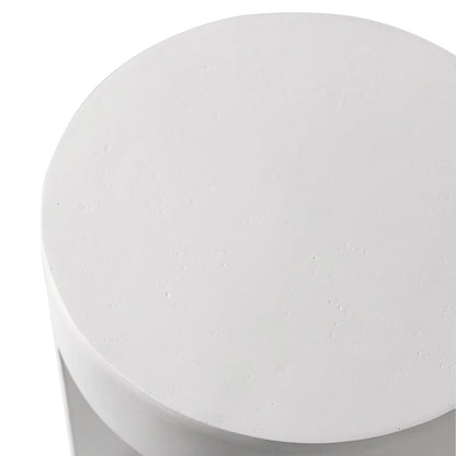 Modern Side End Table Nook Series In White